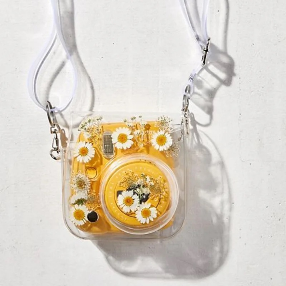 Urban Outfitters Pressed Floral Instax Mini Camera Bag